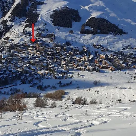Alpheratz Forest - 1 A 3 Pers - Wifi, Balcon, Vue Piste Et Glacier Muzelle, Calme, Proche Commerces Et Pistes- Tsc Super Venosc A 80m דירה לס דה-אלפס